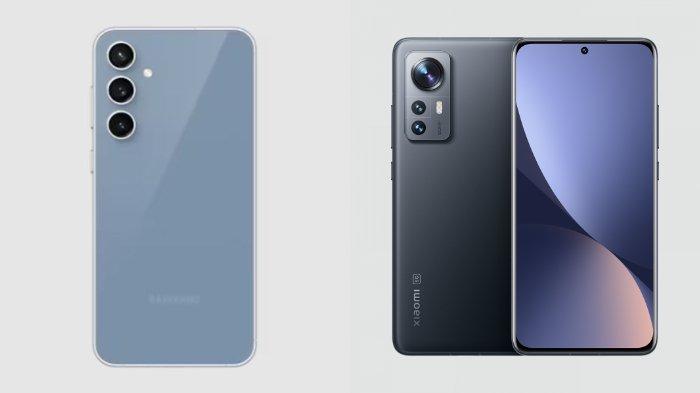 Samsung Galaxy S23 FE dan Xiaomi 12