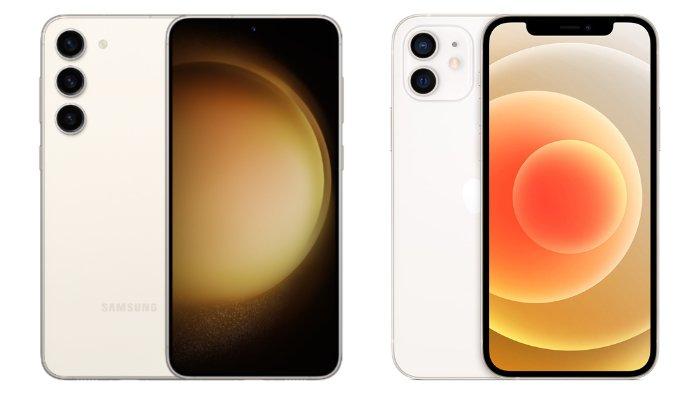 Samsung Galaxy S23 Plus Plus dan iPhone 12