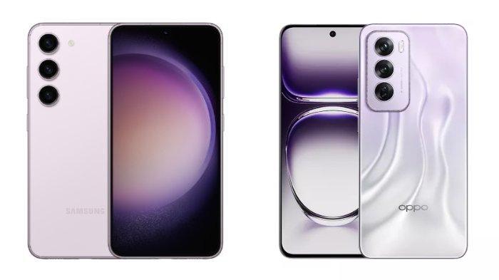 Samsung Galaxy S23 dan Oppo Reno12 Pro 5G