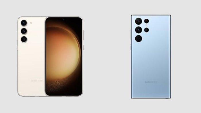 Samsung Galaxy S23+ dan Samsung Galaxy S22 Ultra