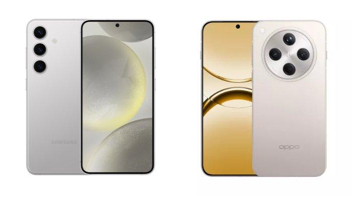 Samsung Galaxy S24 dan Oppo Find X8