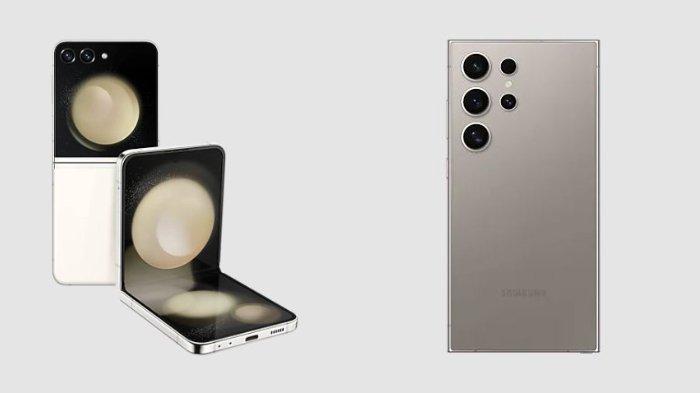Samsung Galaxy Z Flip5 dan Samsung Galaxy S24 Ultra
