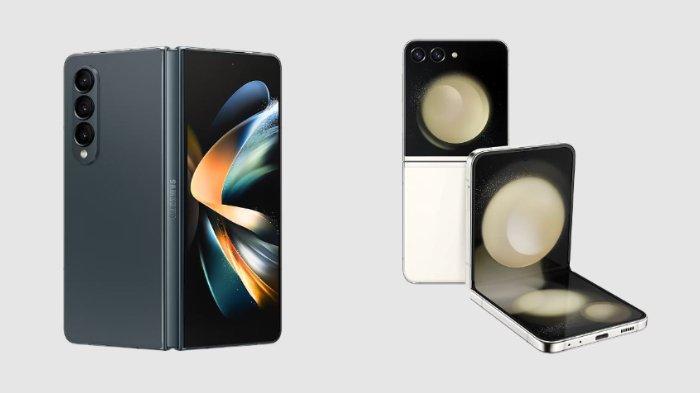 Samsung Galaxy Z Fold4 dan Samsung Galaxy Z Flip5