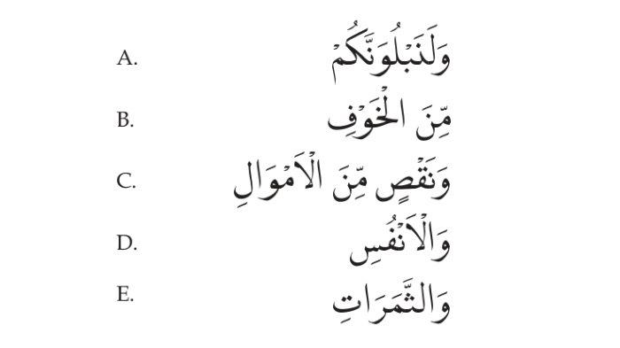 SOAL PENDIDIKAN AGAMA ISLAM - Tangkapan layar gambar soal 2 Penilaian Pengetahuan Pendidikan Agama Islam dan Budi Pekerti halaman 32