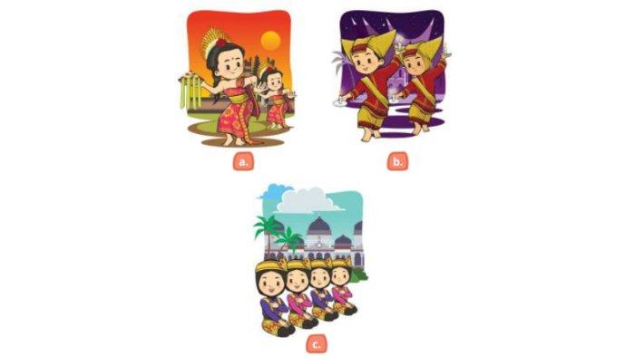 SOAL PENDIDIKAN PANCASILA - Tangkapan layar gambar soal nomor 3 Evaluasi Bab 3 halaman 119.