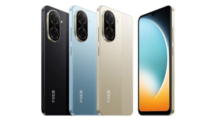 POCO C71 - Tangkapan layar tampilan HP POCO C71 yang diambil dari website Mi.co.id, Minggu (18/5/2025)