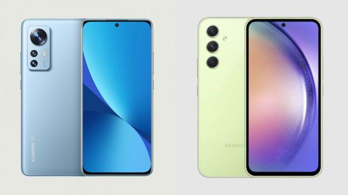 Xiaomi 12 dan Samsung Galaxy A54 5G