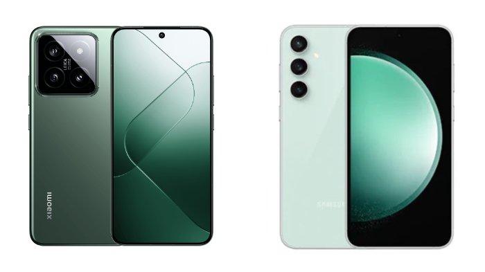 Xiaomi 14 dan Samsung Galaxy S23 FE