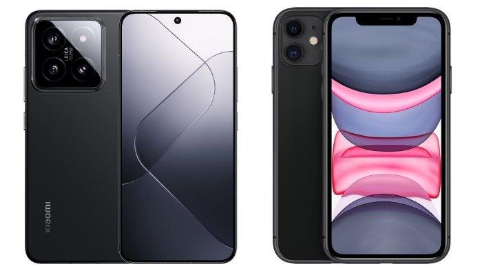 Xiaomi 14 dan iPhone 11