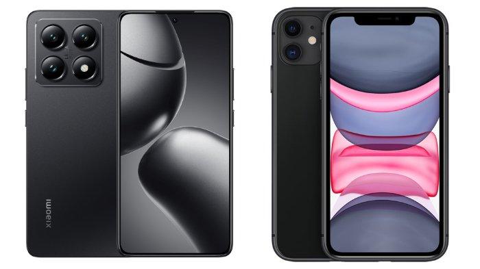 Xiaomi 14T dan iPhone 11
