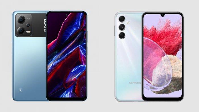 Xiaomi POCO X5 5G dan Samsung Galaxy M34 5G