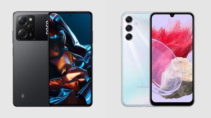 Xiaomi POCO X5 Pro 5G dan Samsung Galaxy M34 5G
