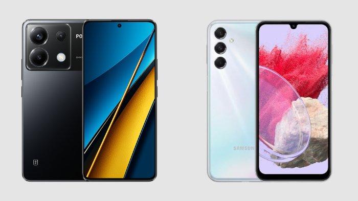 Xiaomi POCO X6 5G dan Samsung Galaxy M34 5G