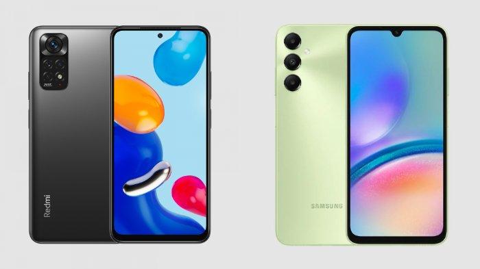 Xiaomi Redmi Note 11 dan Samsung Galaxy A05s