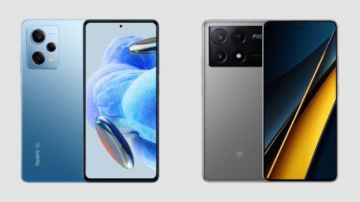 Xiaomi Redmi Note 12 Pro 5G dan POCO X6 Pro 5G