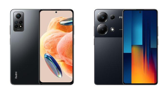 Xiaomi Redmi Note 12 Pro dan POCO M6 Pro