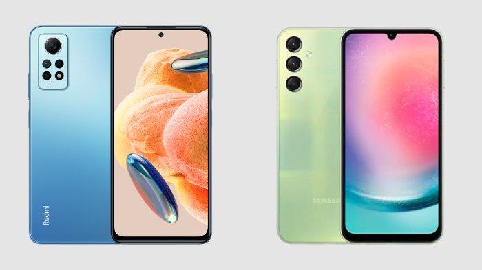 Xiaomi Redmi Note 12 Pro dan Samsung Galaxy A24