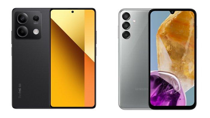 Xiaomi Redmi Note 13 5G dan Samsung Galaxy M15 5G