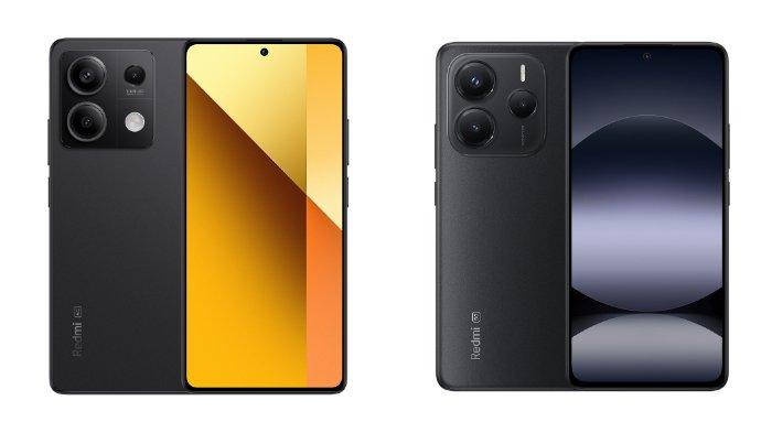 HARGA HP XIAOMI - Tampilah HP Xiaomi Redmi Note 13 5G dan Xiaomi Redmi Note 14 5G  yang diunduh dari website Mi.co.id, Selasa (4/2/2025).