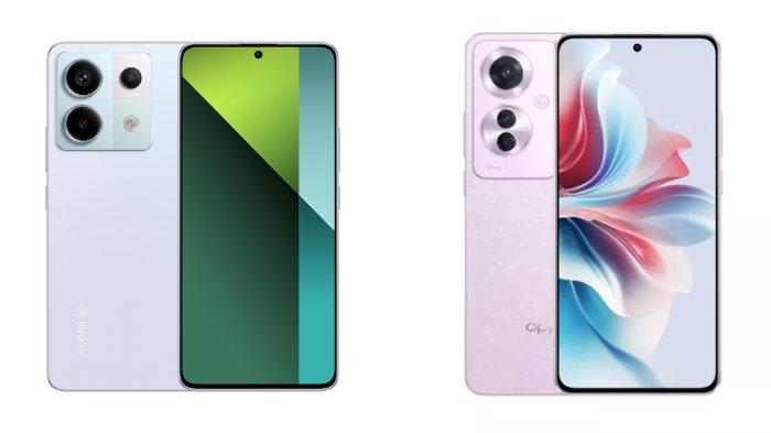 Xiaomi Redmi Note 13 Pro 5G dan Oppo Reno11 F 5G