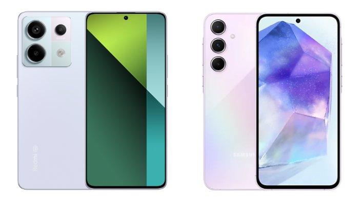 Xiaomi Redmi Note 13 Pro 5G dan Samsung Galaxy A55 5G