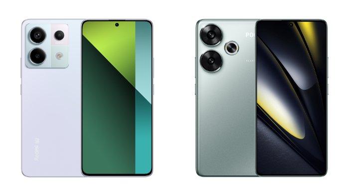 Xiaomi Redmi Note 13 Pro 5G dan Xiaomi POCO F6