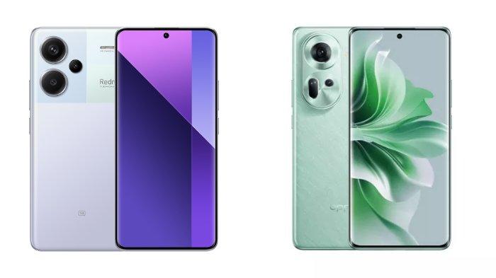 Xiaomi Redmi Note 13 Pro Plus 5G dan Oppo Reno11 5G