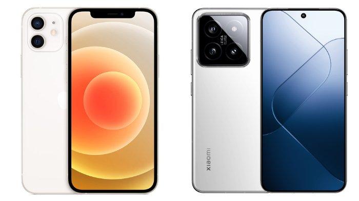 iPhone 12 dan Xiaomi 14