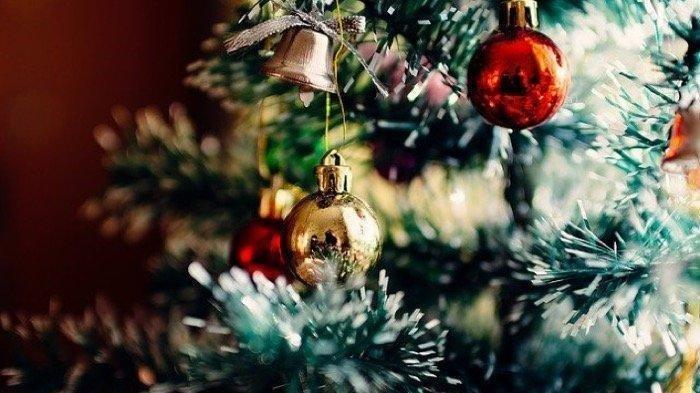 ilustrasi pohon natal