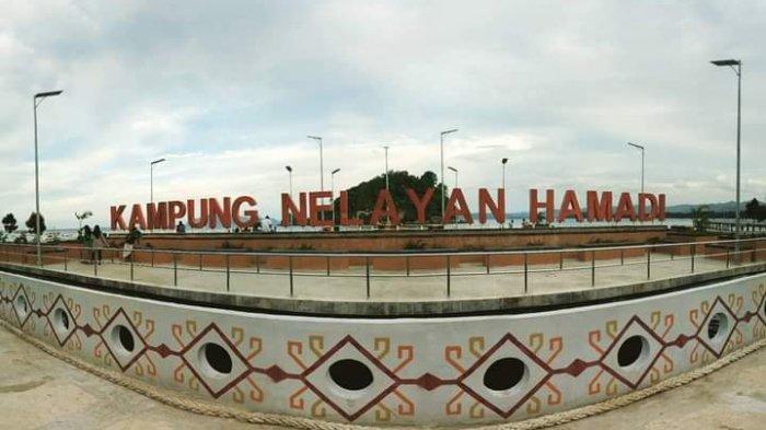 Eksotika Pulau Kura-kura di Kampung Nelayan Hamadi Kota Jayapura Papua