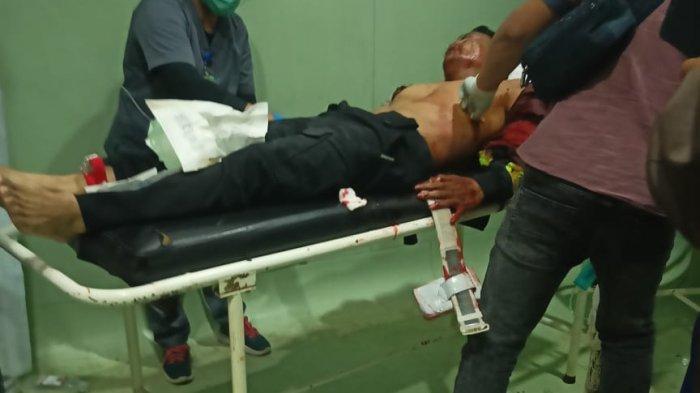 PENEMBAKAN DI WAMENA - Bripka MD, merupakan anggota Satlantas Polres Jayawijaya ditembaki dua orang tak dikenal usai mengantarkan korban kecelakaan lalu lintas ke RSUD Wamena.