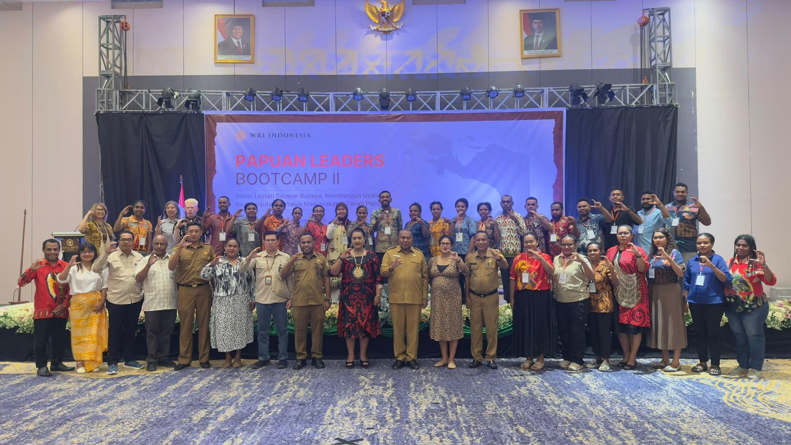 Pesan Wagub Saat Buka Papua Leaders Bootcamp II: pacu Usaha Berkelanjutan Berbasis Budaya Lokal