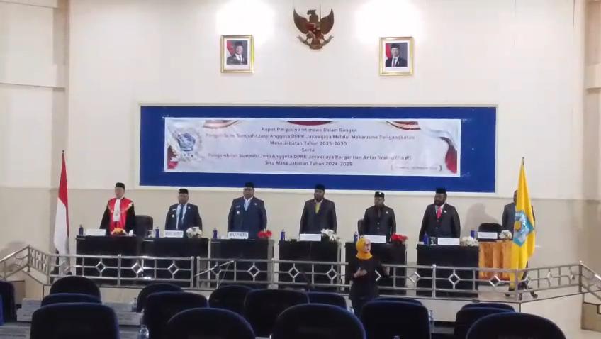 Detik-detik Alex Dabi Gantikan Kader Demokrat di DPRK Jayawijaya