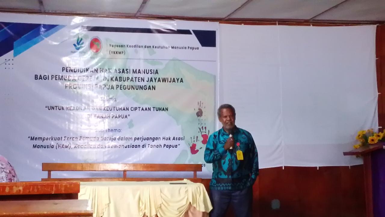 Pemuda Gereja Papua Pegunungan Dibekali Wawasan HAM