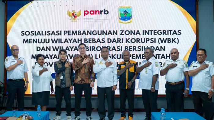 Papua Tengah Genjot Reformasi Birokrasi Lewat Zona Integritas