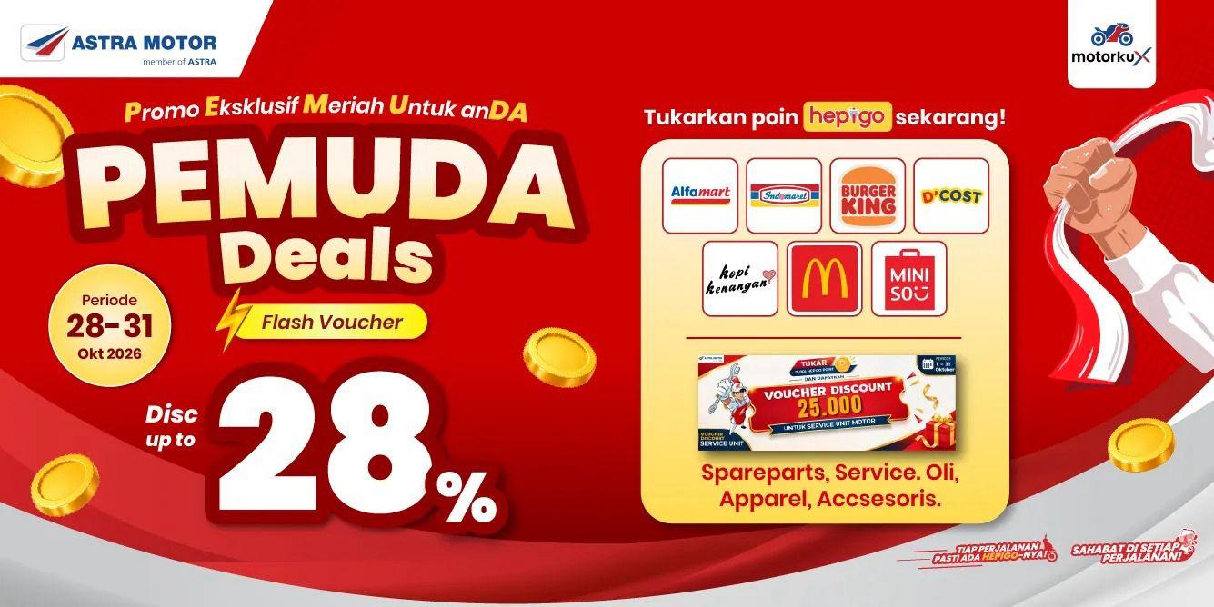 Astra Motor Papua resmi hadirkan Promo Sumpah Pemuda di Aplikasi Motorku X