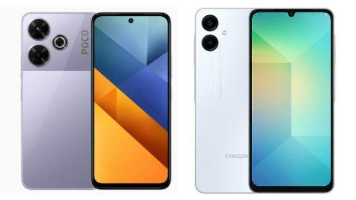HP POCO M6 dan Samsung Galaxy A06