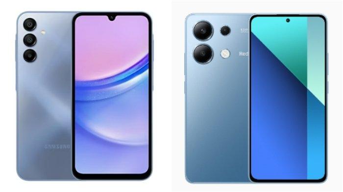 HP Samsung Galaxy A15 dan Xiaomi Redmi Note 13