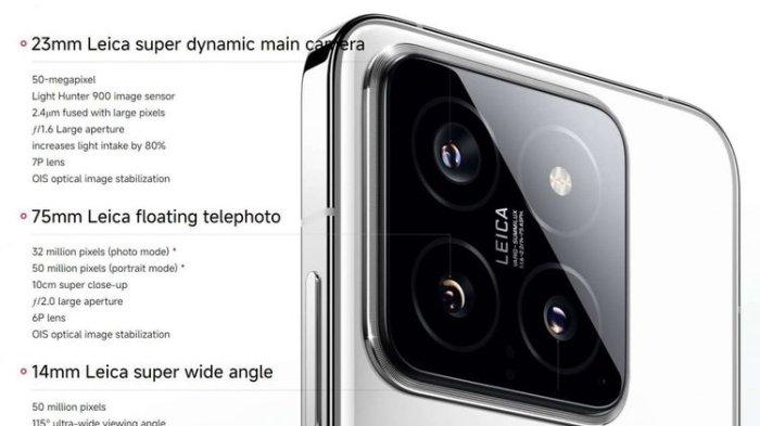 Ilustrasi fitur kamera Xiaomi 14.