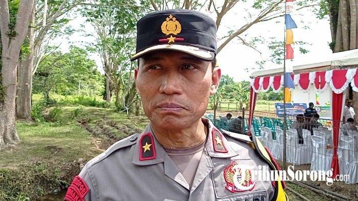 Kapolda Papua Barat Daya, Brigjen Gatot Haribowo, di Distrik Aimas, Kabupaten Sorong, Papua Barat Daya, Rabu (8/1/2025).