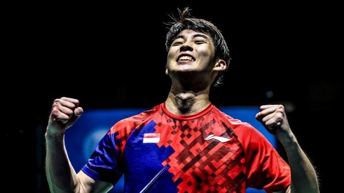 Pemain badminton Singapura sektor tunggal putra, Loh Kean Yew.