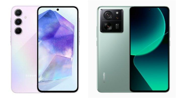 Samsung Galaxy A55 5G dan Xiaomi 13T