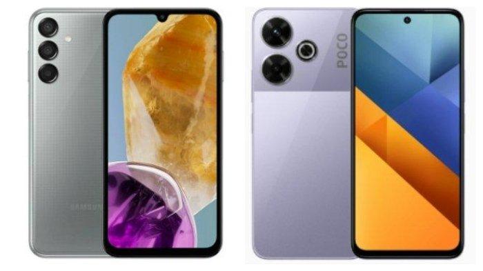Samsung Galaxy M15 5G dan POCO M6