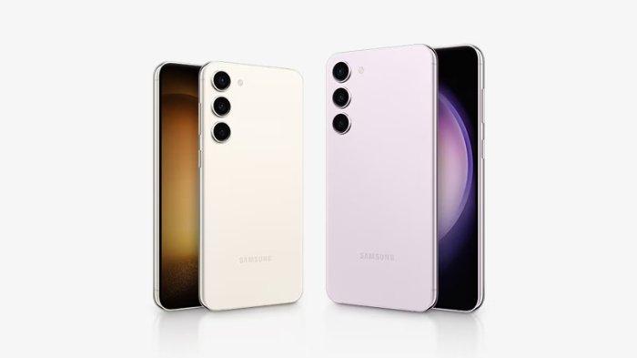 Penampakan Samsung Galaxy S23 (kiri) dan Samsung Galaxy S23+ yang resmi rilis di Indonesia pada 1 Februari 2023. Seperti apa spesifikasinya?