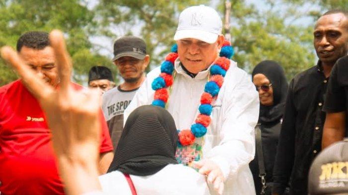 Sosok Samaun Dahlan, Bupati Fakfak Papua Barat terpilih periode 2024 - 2029 sebagai cerminan semboyan Satu Tungku Tiga Batu, Jumat (6/12/2024).