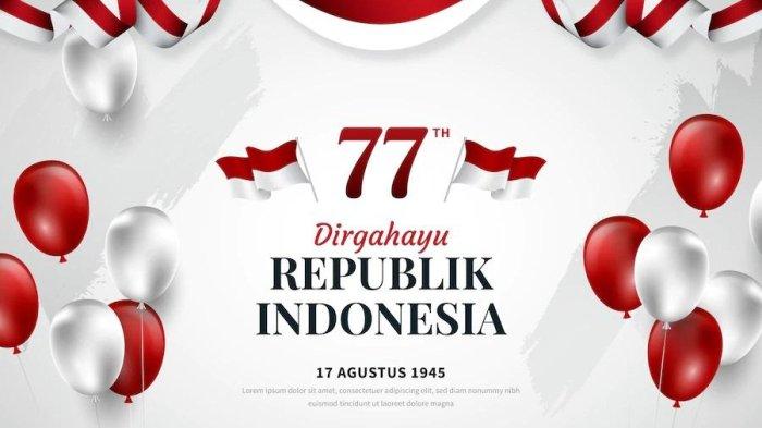 Contoh Poster 17 Agustus yang Mudah Ditiru Untuk Hari Kemerdekaan RI ke
