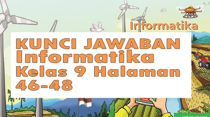 Ayo Kita Diskusikan Kunci Jawaban Informatika Kelas 9 Halaman 49 50