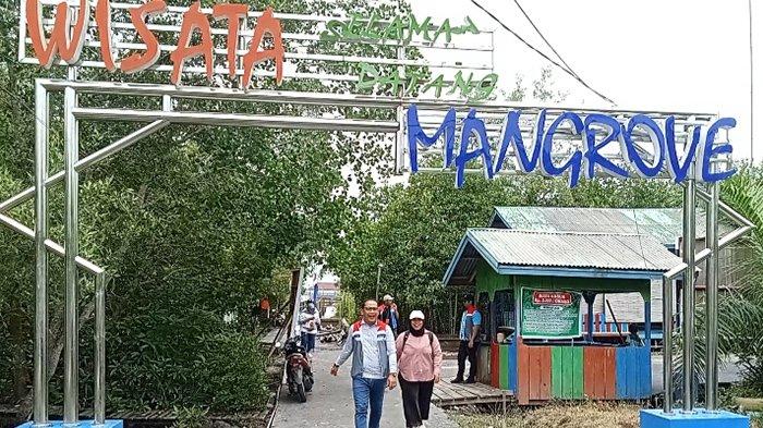 Ekowisata Mangrove Pangkalan Jambi Desa Pengkalan Jambi di Kecamatan Bukit Batu, Kabupaten Bengkalis.