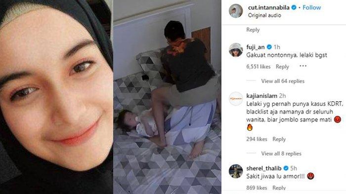 Fuji Sebut Lelaki 'Bangsat', Emosi Lihat Video Kedua Cut Intan Disiksa Brutal Depan Anak