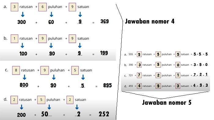 Jawaban nomor 4 dan 5